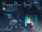 happy new year miku