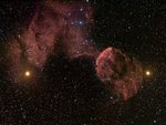 Elusive Jellyfish Nebula IC443