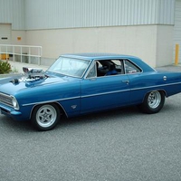 Blown 427 Chevy Nova