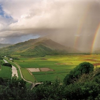 Hanalei River Valley Kauai Hawaii
