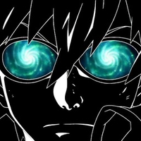 Simon with galaxy eyes