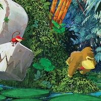Concept art of Donkey Kong Country Returns