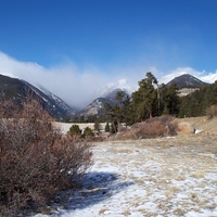 winter in the rockies