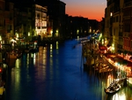 The Grand Canal in Venice