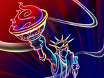 3D Neon Lady Liberty (WDS)
