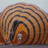Balloon in pack-up mode