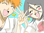 Ichigo and Rukia