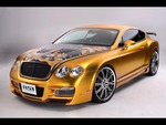 gold bentley