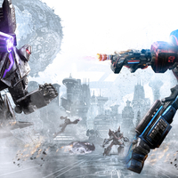 Transformers WFC Megatron vs Optimus