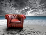 chair on the beach