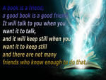 Friends are like Books