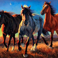 Painting - Three Horses