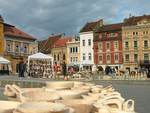 Brasov city-Piata sfatului-Romania