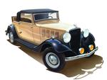 1933 Essex (Hudson) Terraplane cabriolet