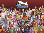 Phoenix Wright Collage
