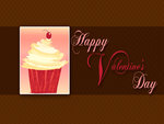 Happy Valentine's Day Cupcake