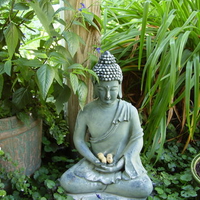 Buddha on the patio