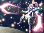 mecha girl space sword