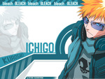 Ichigo Blue Background