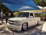 WHITE CHEVY PICKUP