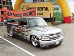 FLAMED CHEVY PICKUP