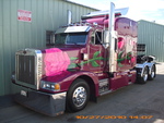 PINK ROSE PETERBILT