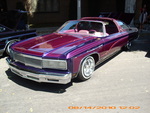 PURPLE CHEVY LOWRIDER