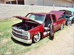 RED CHEVY SHOW TRUCK