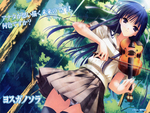 violinist anime girl