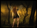 DARK FAIRY IN THE FOREST