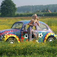 Flower Power Beatle