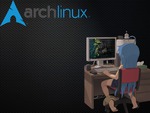 Konata uses arch linux