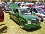 GREEN CHEVY W/CADILLAC FRONT END