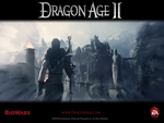 Dragon Age 2 - "Vision" Official Wallpaper (Widescreen)