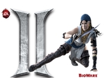 Dragon Age 2 - "Isabela" Official Wallpaper (Widescreen)