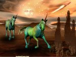 Unicorns moon