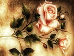 Victorian Roses painting