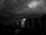 houses in the darkness