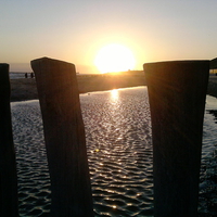 Sunset in Holland, Zeeland