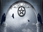 Pentagram and Ravens