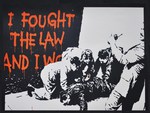 Banksy I Fought The Law