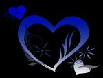 Royal Blue Hearts