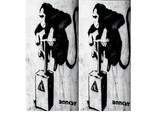 Banksy Monkey Bomber
