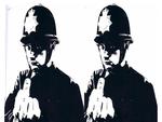 Banksy Rude Cop