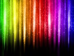 Digital Rainbow Flames