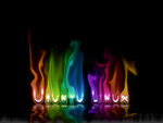 Rainbow Flames