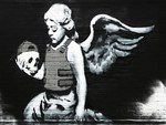 Banksy Cherub