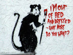 Banksy Im Out Of Bed