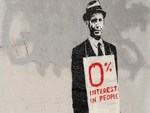 Banksy 0% Interest In People