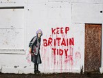 Banksy Keep Britain Tidy